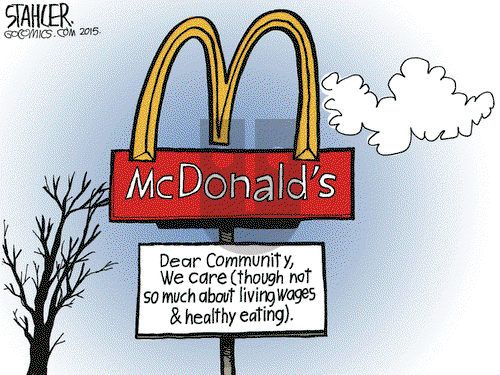 Jeff Stahler on Wednesday January 14, 2015 Comic Strip