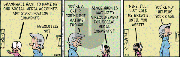 Grand Avenue on Wednesday March 11, 2020 Comic Strip