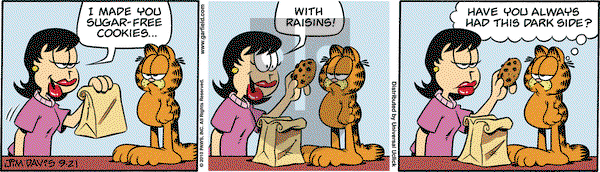 Garfield on Tuesday September 21, 2010 Comic Strip