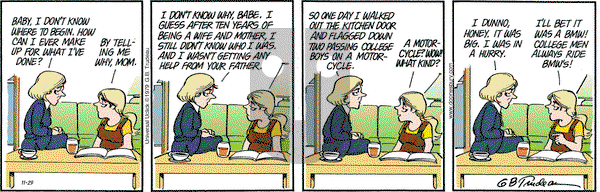 Doonesbury on Saturday November 29, 2014 Comic Strip