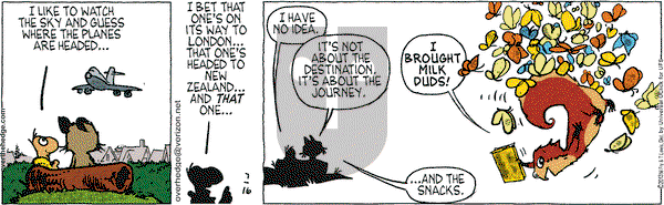 Over the Hedge on Tuesday July 16, 2013 Comic Strip