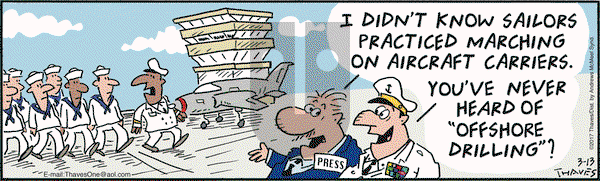 Frank and Ernest on Monday March 13, 2017 Comic Strip