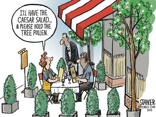 Jeff Stahler on Sunday April 19, 2015 Comic Strip