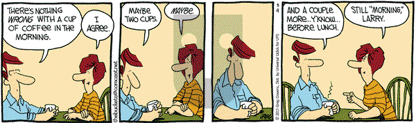 The Buckets on Saturday March 9, 2013 Comic Strip