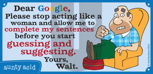 Aunty Acid on Wednesday September 24, 2014 Comic Strip