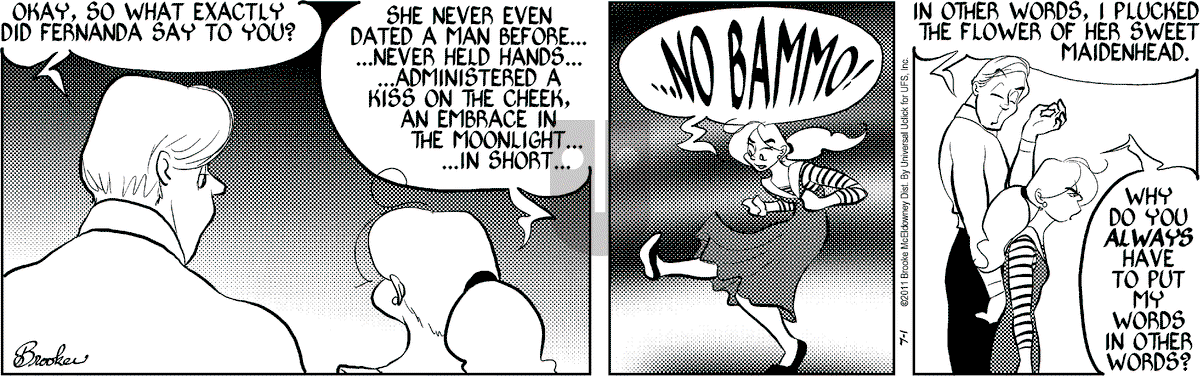 9 Chickweed Lane - Friday July 1, 2011 Comic Strip