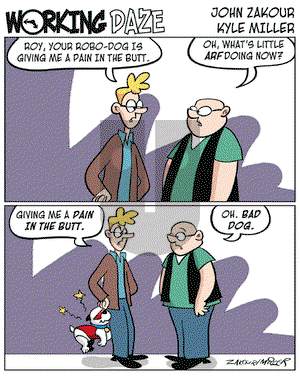 Working Daze - Friday January 20, 2006 Comic Strip