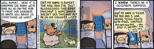 DeFlocked on Monday December 24, 2012 Comic Strip