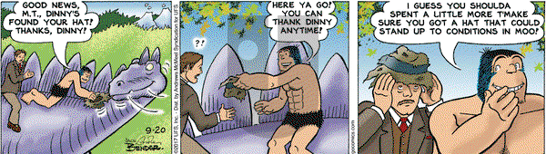 Alley Oop on Wednesday September 20, 2017 Comic Strip