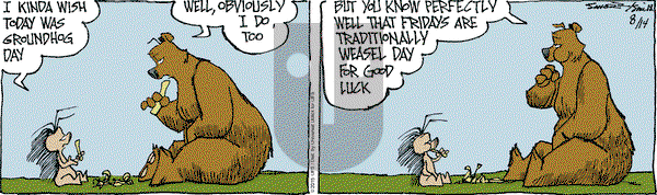 The Grizzwells on Friday August 14, 2015 Comic Strip