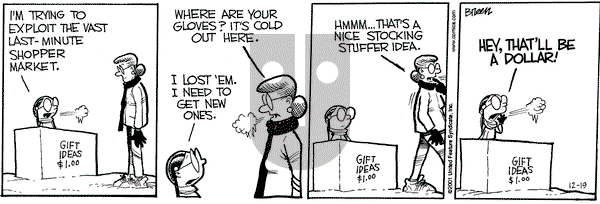 Grand Avenue on Wednesday December 19, 2001 Comic Strip
