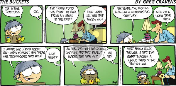 The Buckets on Sunday October 23, 2016 Comic Strip