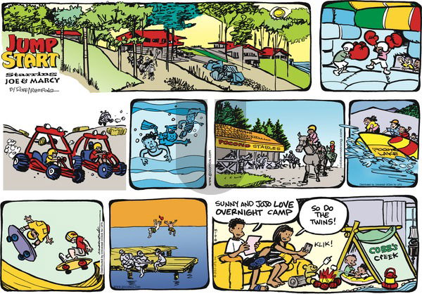 JumpStart on Sunday August 4, 2013 Comic Strip