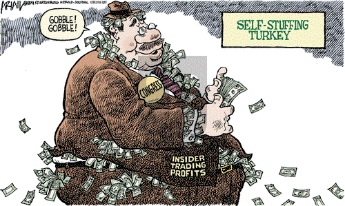 Robert Ariail on Thursday November 24, 2011 Comic Strip