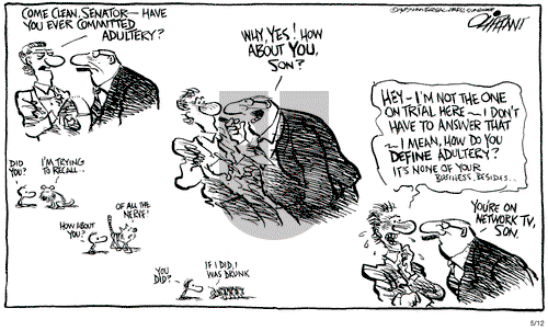 Pat Oliphant on Tuesday May 12, 1987 Comic Strip