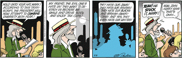 Doonesbury on Friday September 3, 2004 Comic Strip