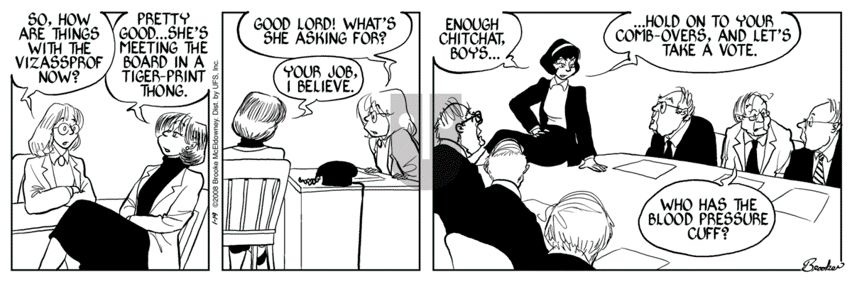 9 Chickweed Lane - Saturday January 19, 2008 Comic Strip
