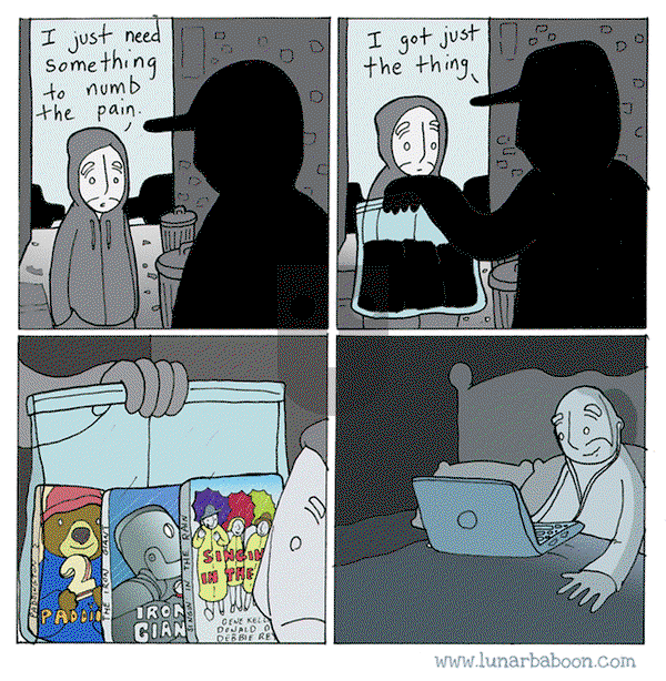 Lunarbaboon on Wednesday April 17, 2019 Comic Strip