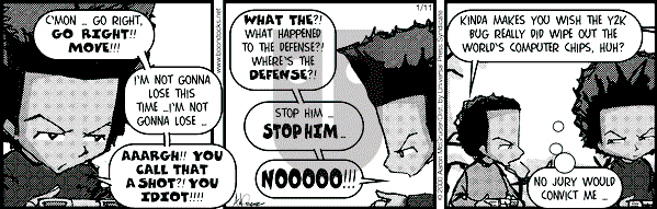 The Boondocks on Tuesday August 14, 2007 Comic Strip