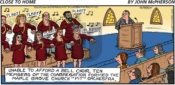 Close to Home on Sunday February 10, 2019 Comic Strip