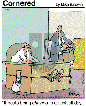 Cornered on Friday September 27, 2019 Comic Strip