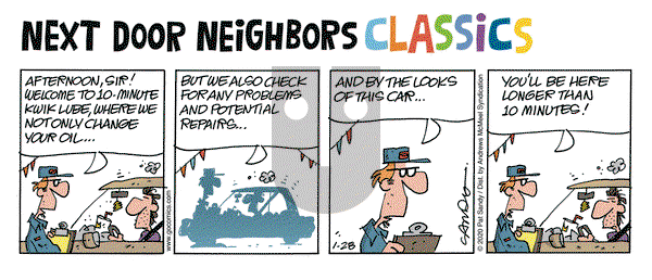 Next Door Neighbors on Saturday March 22, 2025 Comic Strip