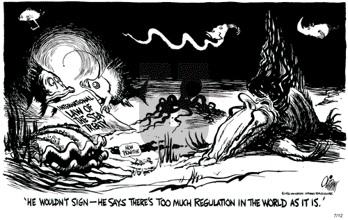Pat Oliphant on Monday July 12, 1982 Comic Strip