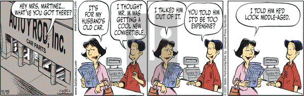 Baldo on Thursday November 15, 2007 Comic Strip
