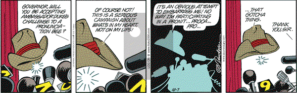 Doonesbury on Saturday October 7, 2000 Comic Strip