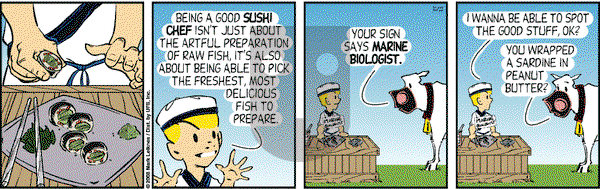 Cow and Boy Classics on Wednesday October 22, 2008 Comic Strip