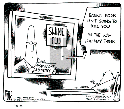 Tom Toles on Friday May 8, 2009 Comic Strip