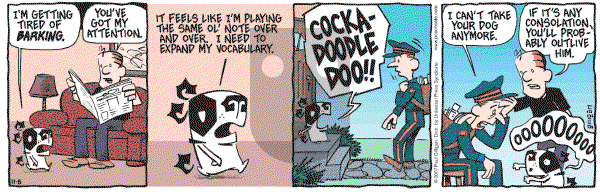 Pooch Cafe on Thursday November 8, 2007 Comic Strip