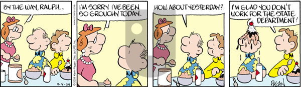 Drabble on Monday September 14, 2009 Comic Strip