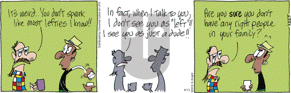 The Knight Life on Wednesday June 12, 2013 Comic Strip