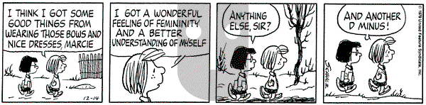 Peanuts on Friday December 14, 1979 Comic Strip