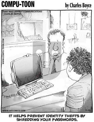 Compu-toon on Thursday November 29, 2007 Comic Strip