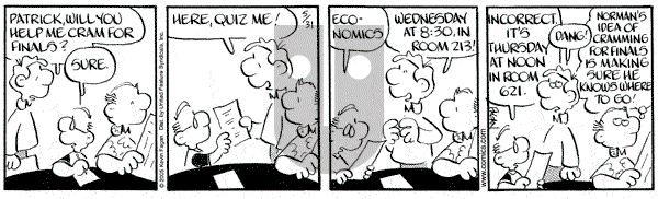 Drabble on Tuesday May 31, 2005 Comic Strip