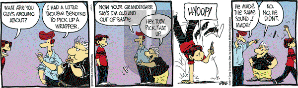 The Buckets on Wednesday May 3, 2017 Comic Strip