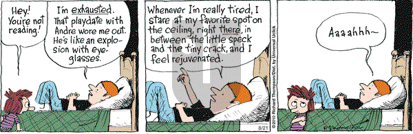 Cul de Sac on Saturday August 21, 2010 Comic Strip
