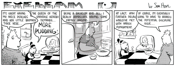 Eyebeam Classic on Wednesday February 19, 2025 Comic Strip