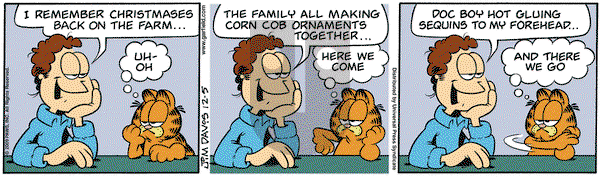 Garfield on Saturday December 5, 2009 Comic Strip