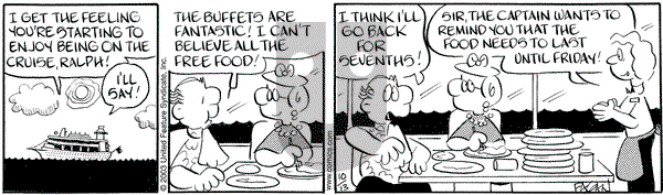 Drabble on Monday October 13, 2003 Comic Strip