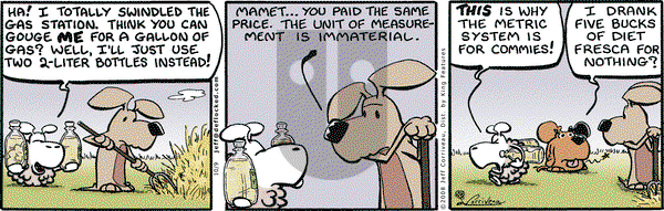 DeFlocked on Thursday October 9, 2008 Comic Strip