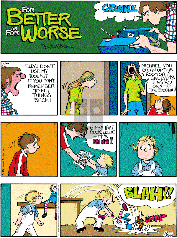 For Better or For Worse - Sunday March 16, 2008 Comic Strip