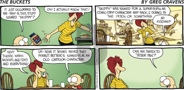 The Buckets on Sunday September 27, 2020 Comic Strip