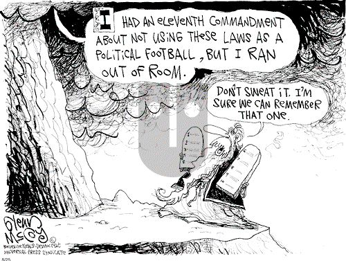 Glenn McCoy on Monday August 25, 2003 Comic Strip