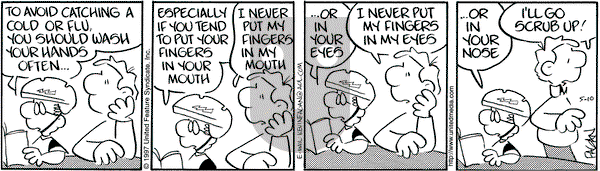 Drabble on Saturday May 10, 1997 Comic Strip