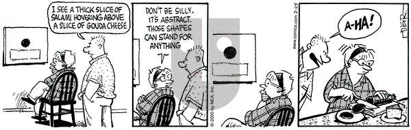Betty on Friday February 25, 2000 Comic Strip