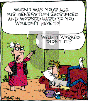 Reality Check on Monday January 14, 2013 Comic Strip