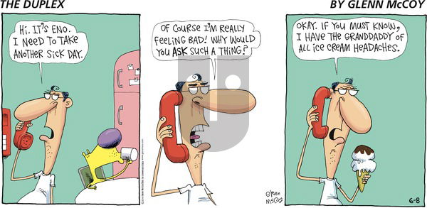 The Duplex - Sunday June 8, 2014 Comic Strip